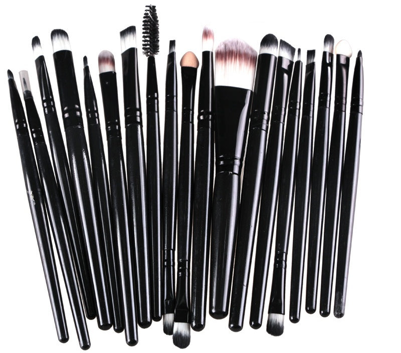 Professional Makeup Brush Set - Loose Powder, Blush & Eyeshadow Brushes Kit