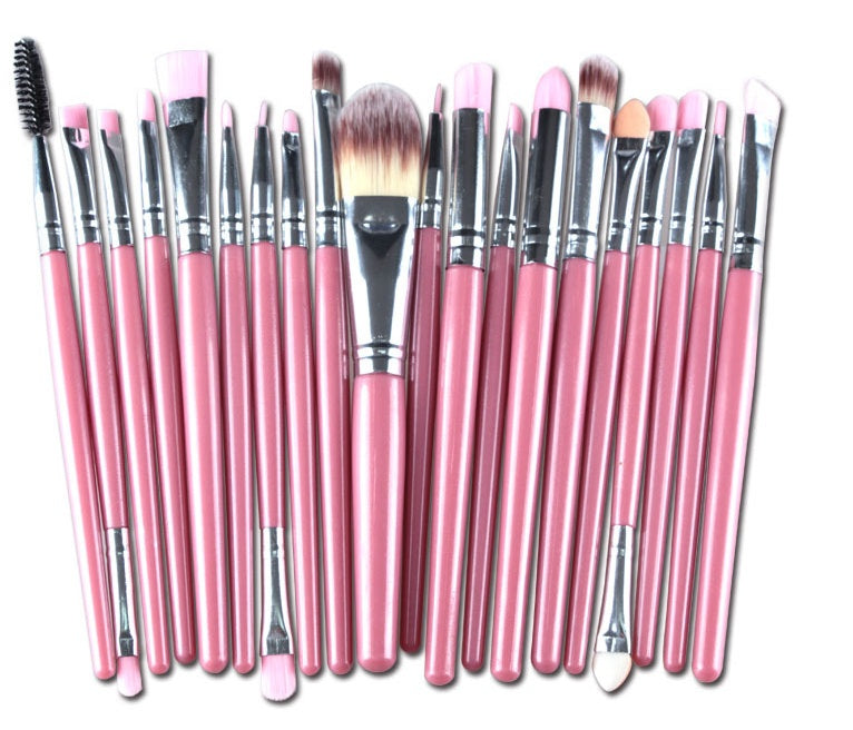 Professional Makeup Brush Set - Loose Powder, Blush & Eyeshadow Brushes Kit