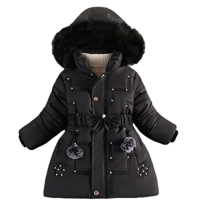 Girls Padded Cotton Clothes Thickened