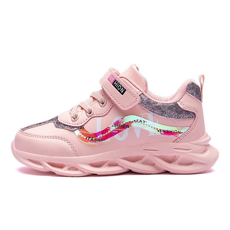 Korean Style Trendy Shoes Girls Girls Shoes Children's Sports Shoes