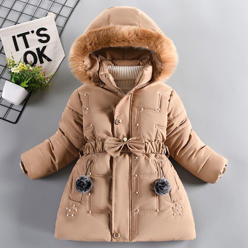 Girls Padded Cotton Clothes Thickened
