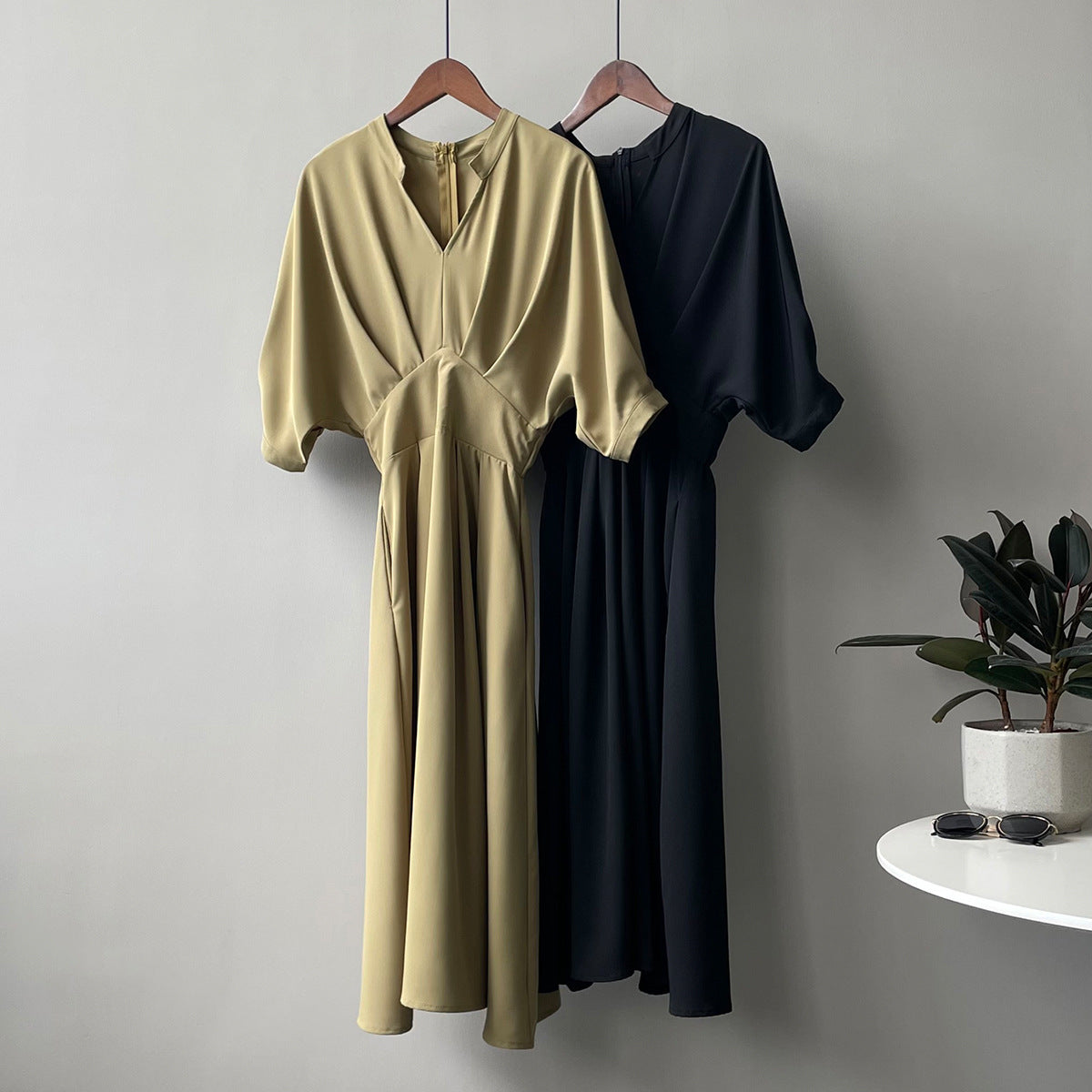 V-neck Dresses Women