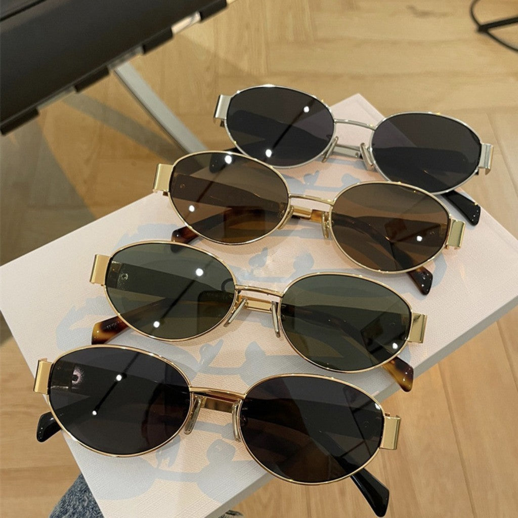 Hip Hop Aviator Sunglasses - Multi-Color Fashion Eyewear