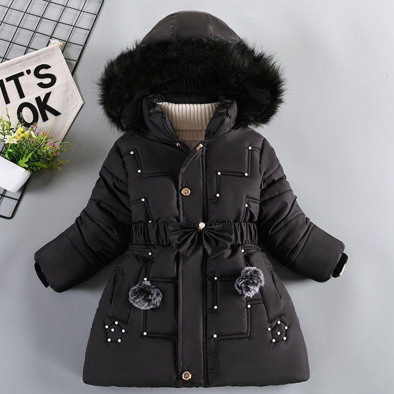 Girls Padded Cotton Clothes Thickened