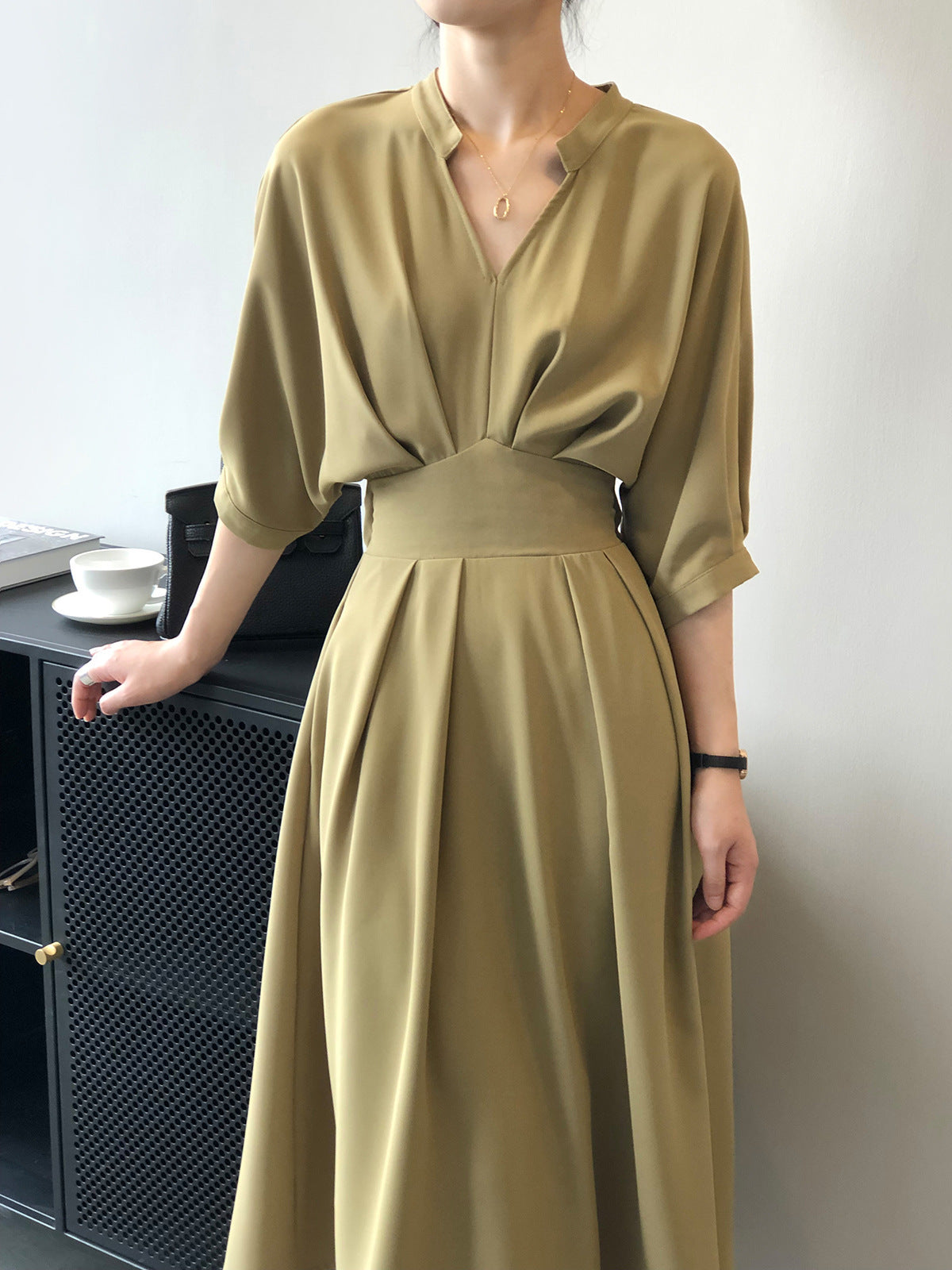 V-neck Dresses Women