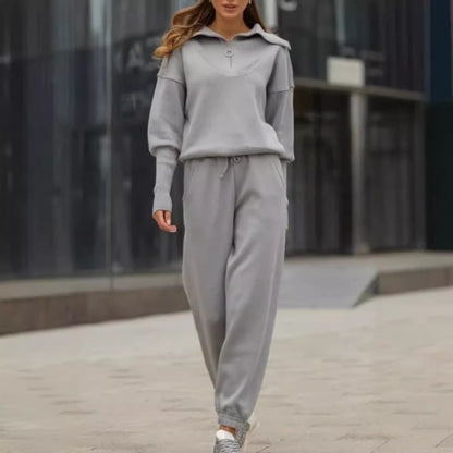Long Sleeve Drawstring Trousers