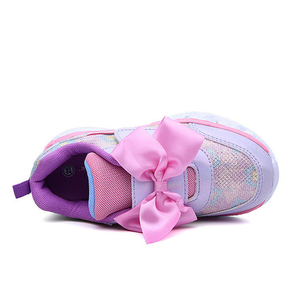 Girls' colorful luminous shoes