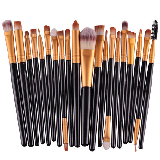 Professional Makeup Brush Set - Loose Powder, Blush & Eyeshadow Brushes Kit