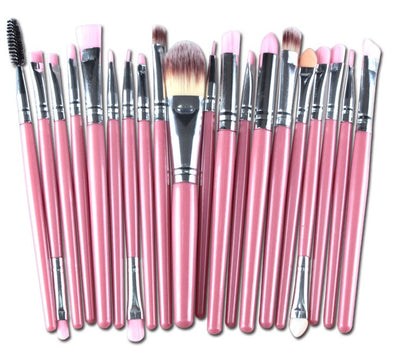 Professional Makeup Brush Set - Loose Powder, Blush & Eyeshadow Brushes Kit