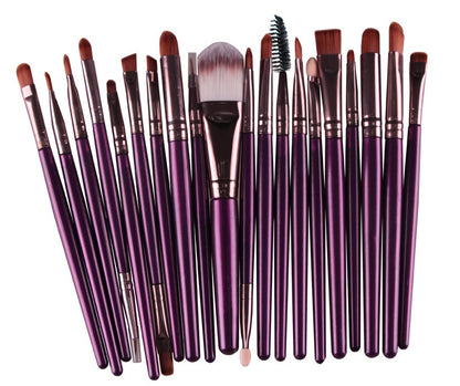 Professional Makeup Brush Set - Loose Powder, Blush & Eyeshadow Brushes Kit