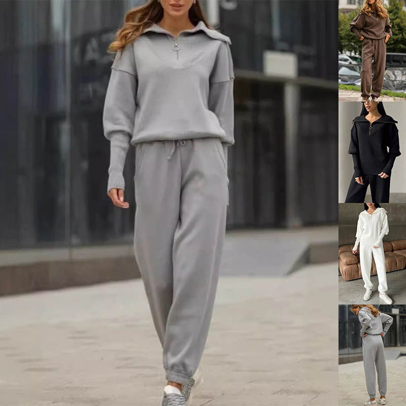 Long Sleeve Drawstring Trousers