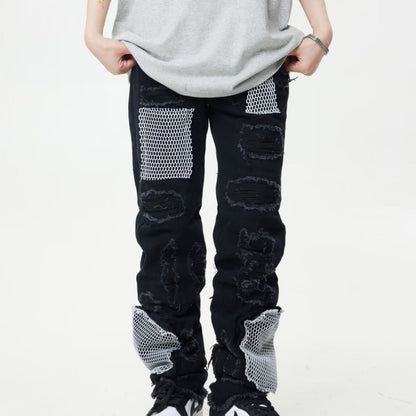 Accumulation Feeling Burrs Mop Trousers Men