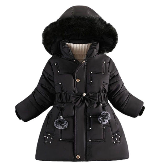 Girls Padded Cotton Clothes Thickened